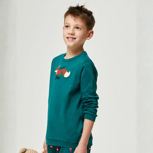 Pigiama bimbo in caldo cotone Pompea fox boy