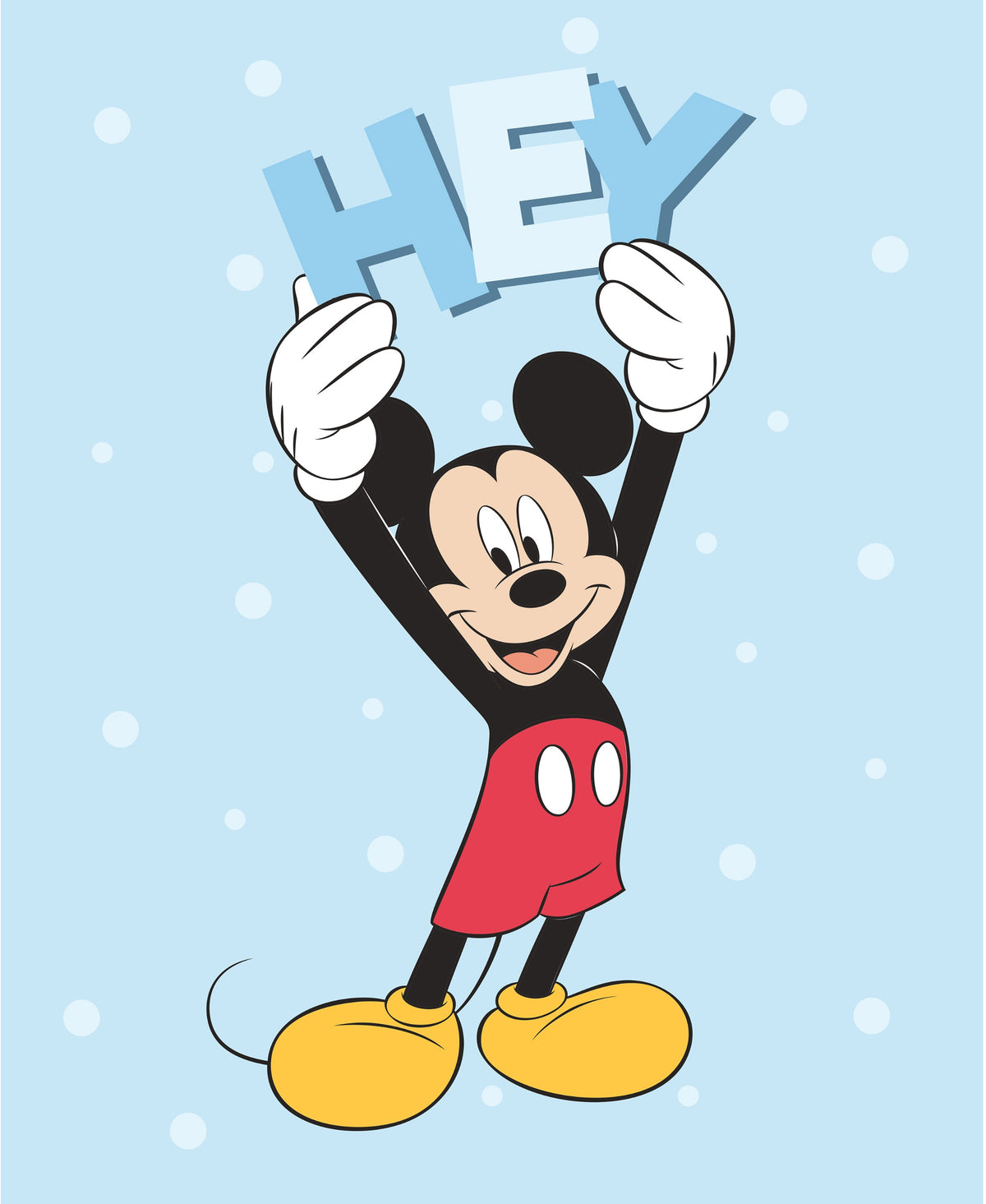  Plaid Soft Touch Disney con Mickey Mouse 