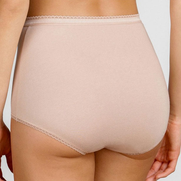 Slip donna midi Playtex p00bp in cotone elasticizzato