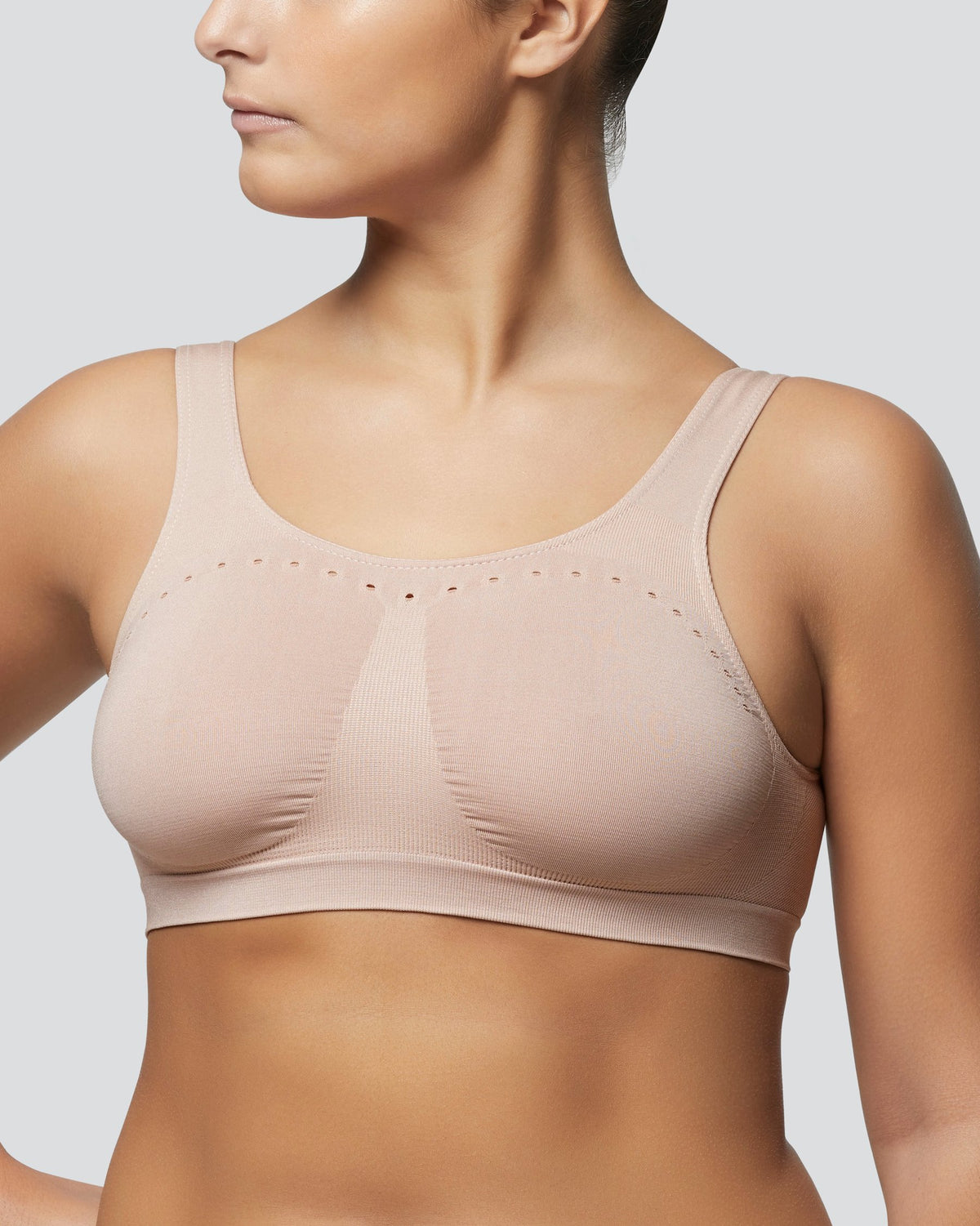 Brassiere microfibra Pompea comfort size senza ferretto