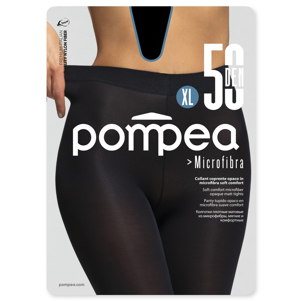 Collant Pompea microfibra 50 denari 6 paia