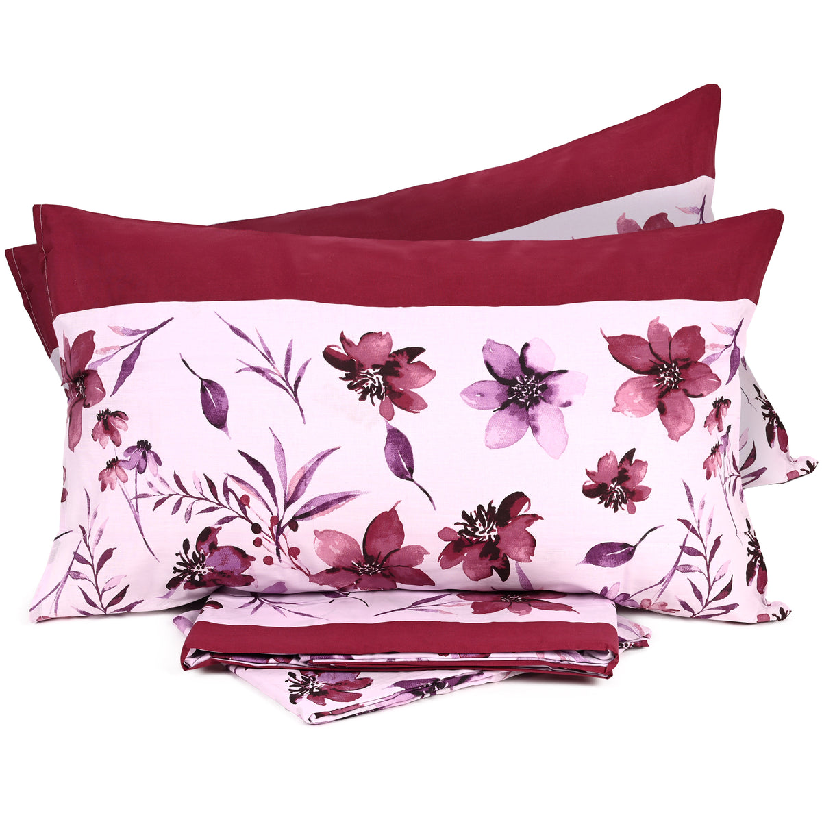 Completo letto in cotone Pompea Tatula 2 piazze 