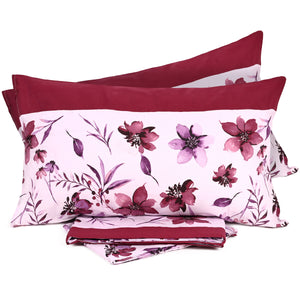 Completo letto in cotone Pompea Tatula 2 piazze 