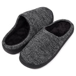 Pantofole uomo invernali antiscivolo calde Preziosa 0018 nero