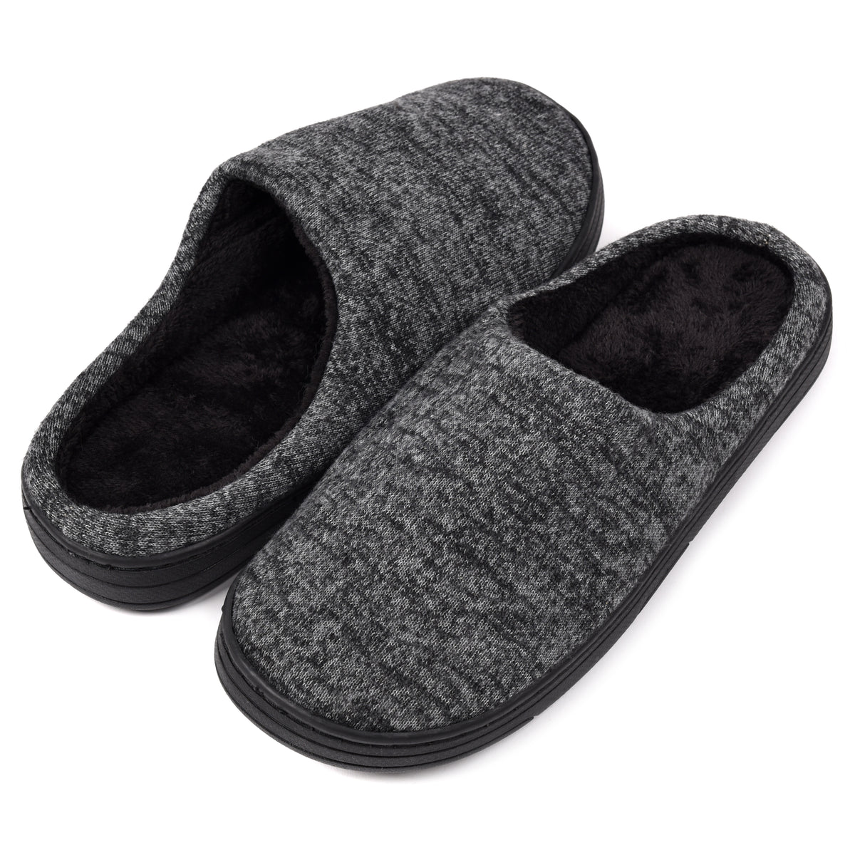 Pantofole uomo invernali antiscivolo calde Preziosa 0018 nero