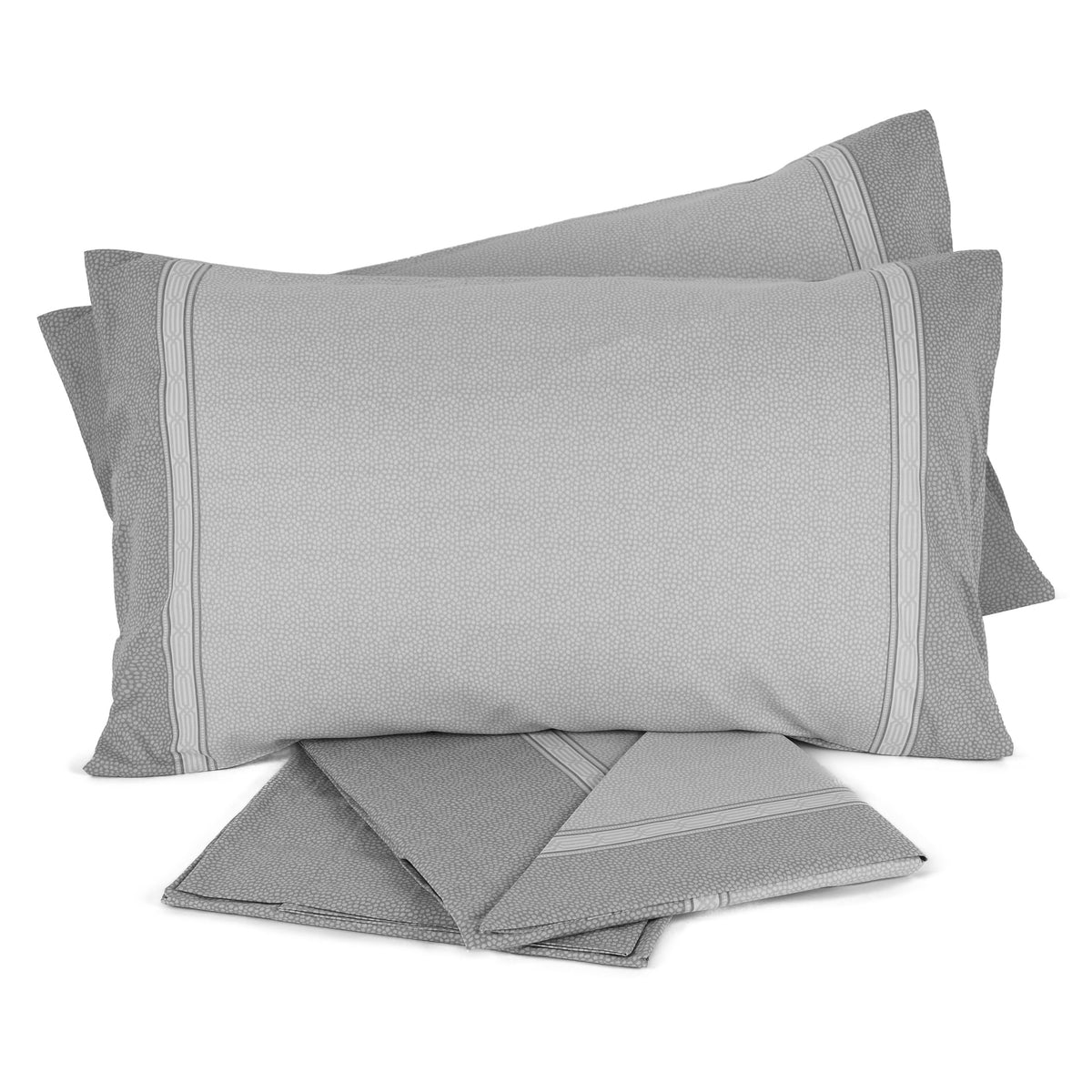 Lenzuola Preziosa letto cotone singolo matrimoniale Alba dis. 55