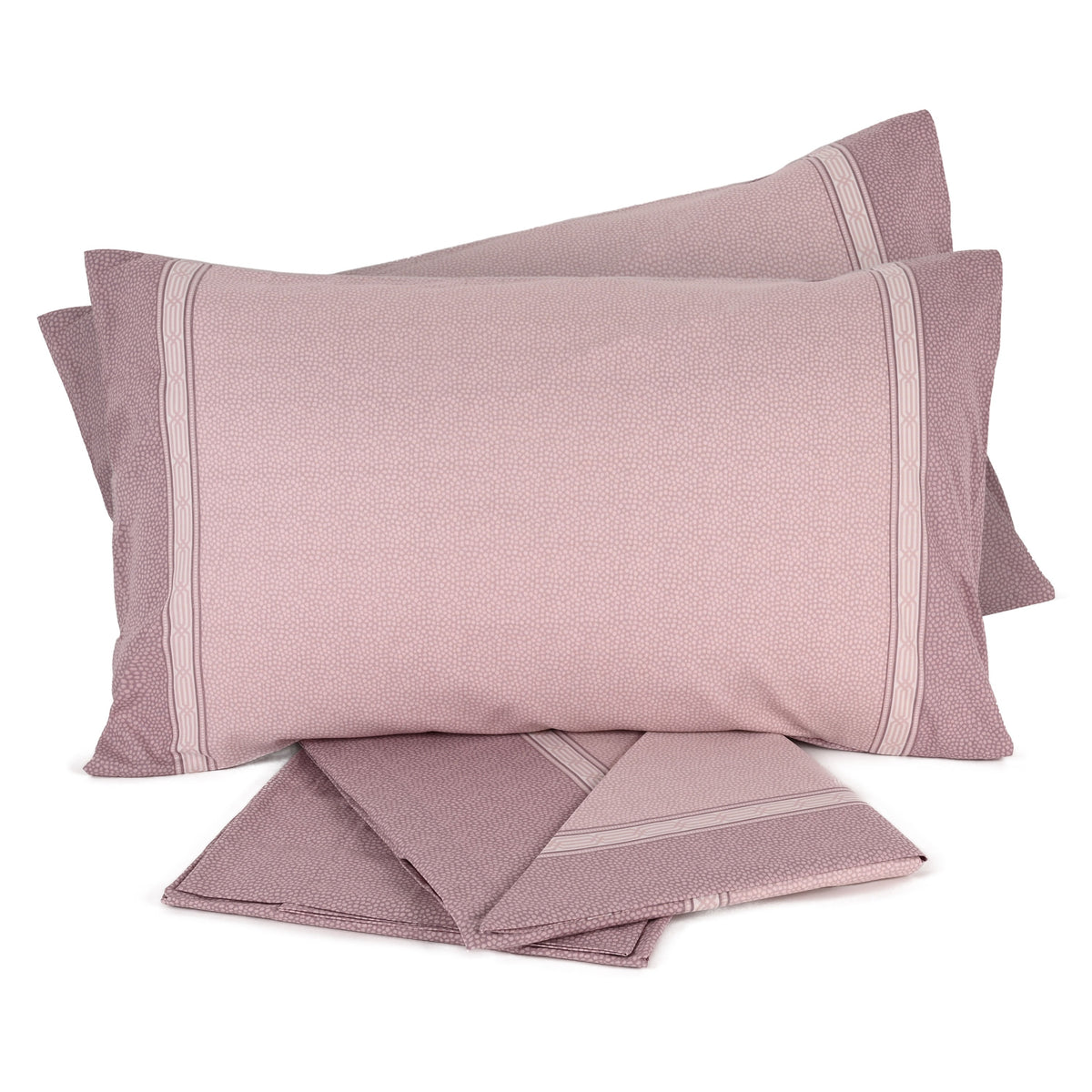 Lenzuola Preziosa letto cotone singolo matrimoniale Alba dis. 55