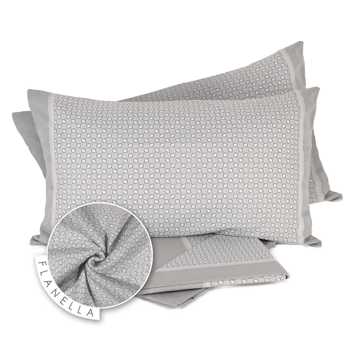 Completo letto Flanella Preziosa Sofice D.20