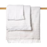 Set bagno 3 pezzi viso+ ospite + telo doccia Hotellerie Preziosa