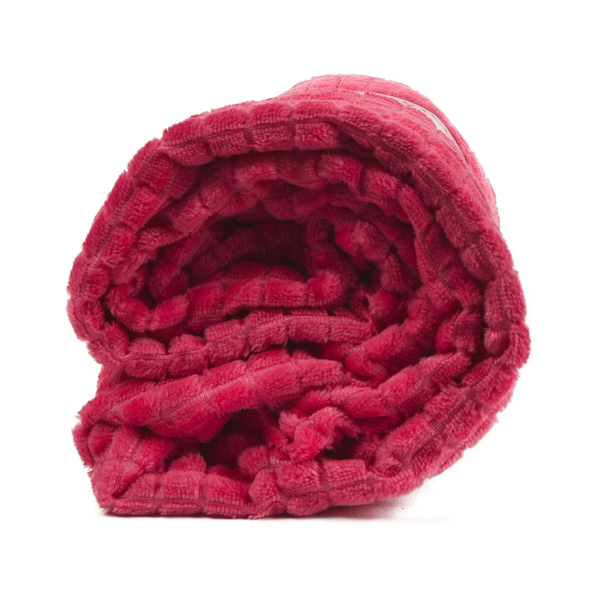 Coperta in coral jacquard Sommaruga quadretto 120x140