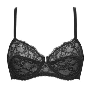 Reggiseno Sièlei 1772 con ferretto coppa C D in pizzo 