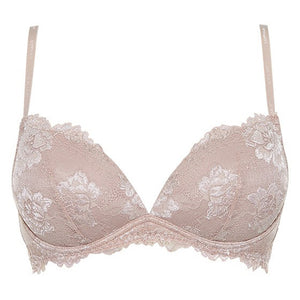 Reggiseno senza ferretto Push Up Lormar Desiderio Pizzo