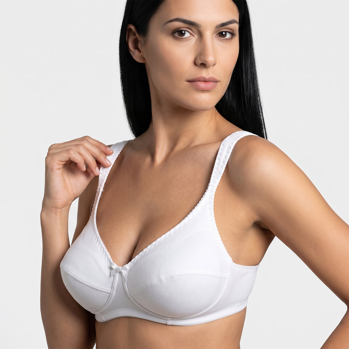 Reggiseno senza ferretto Gios 972 spalline larghe confortevoli