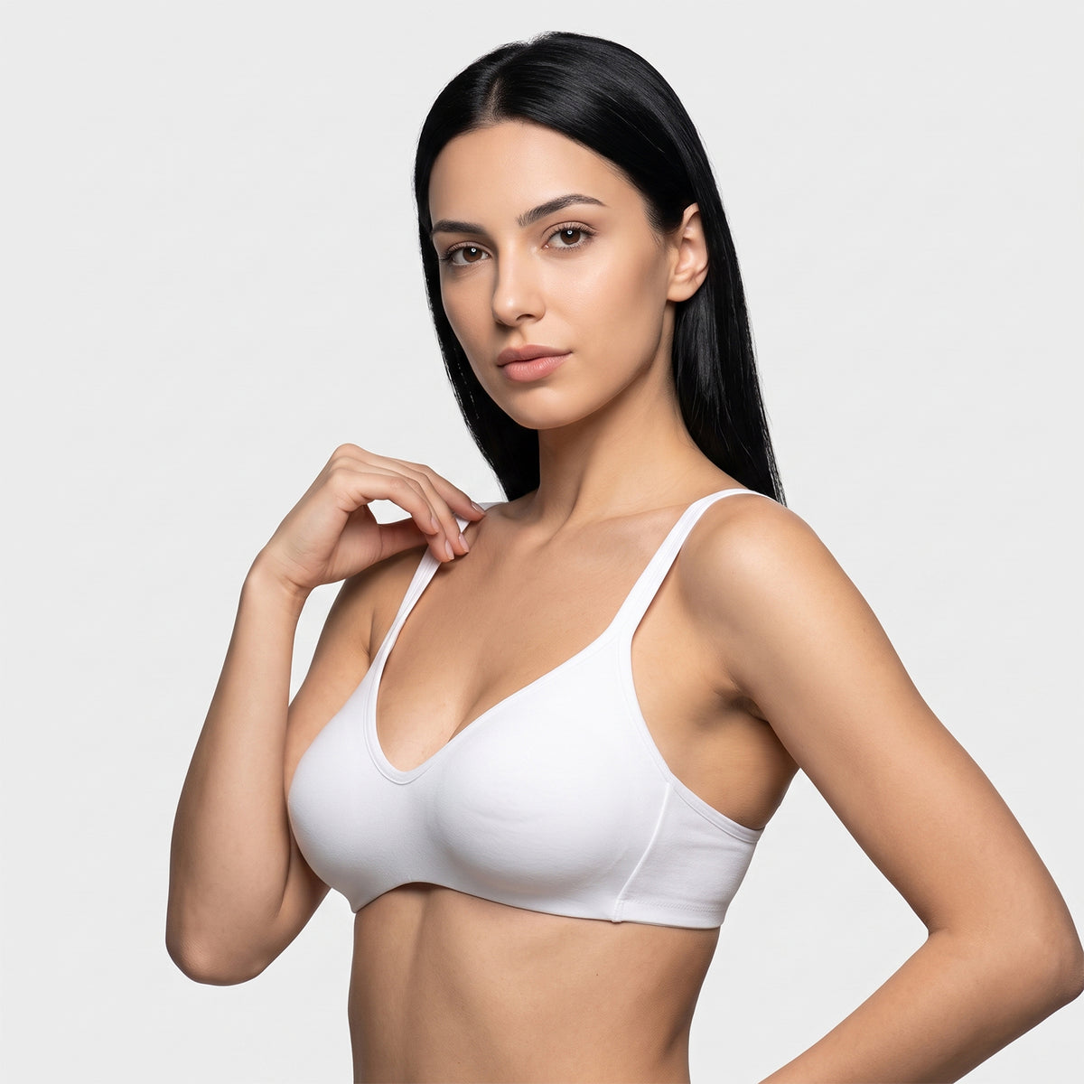 Reggiseno senza ferretto Gios Aroma preformato coppa B