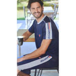 Pigiama uomo lotto LP5068 corto cotone blu