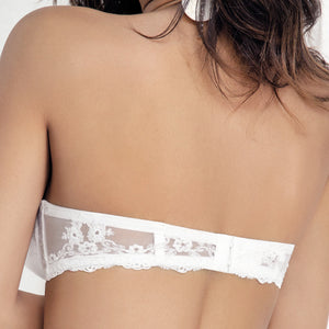Reggiseno fascia Sièlei Glam 1948 in pizzo