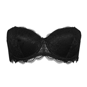 Reggiseno fascia con ferretto Sièlei 2450 coppa C pizzo