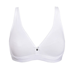 Reggiseno senza ferretto Sièlei1454 in cotone biologico