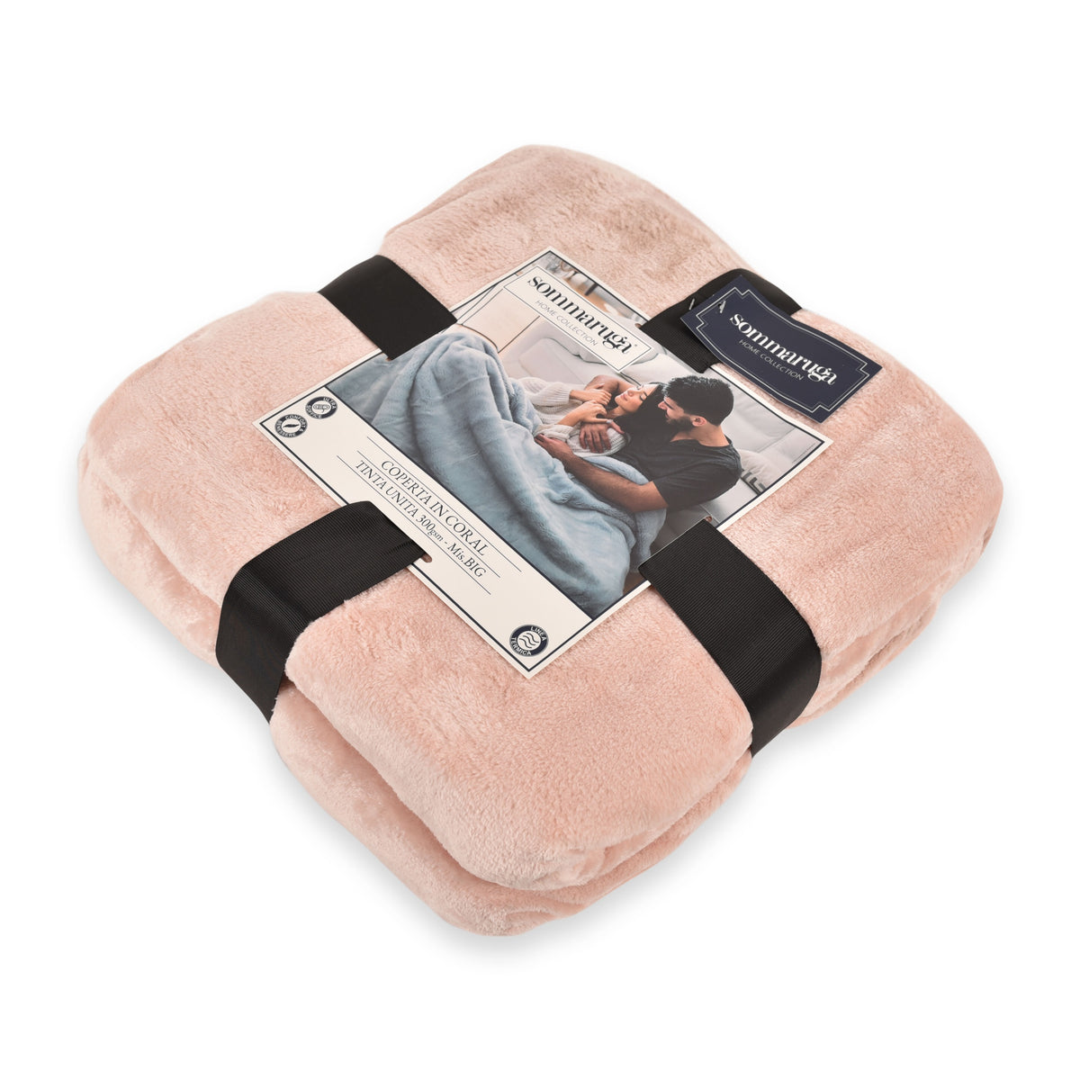 Coperta coral pile sommaruga invernale venere