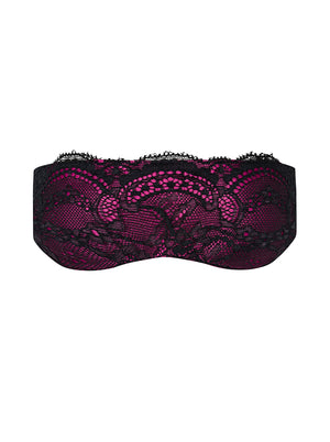 Sexy set benda + manette Obsessive Roseberry pizzo 2 pz.