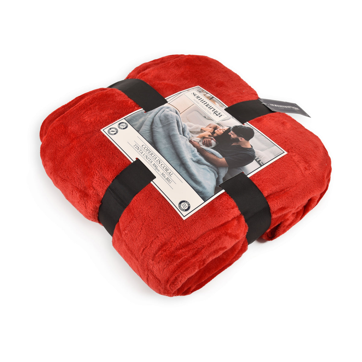 Coperta coral pile sommaruga invernale venere