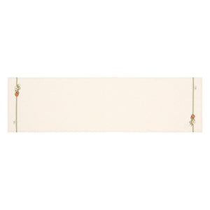 Runner in 100% cotone con coccinella portafortuna Thun Country Bloom