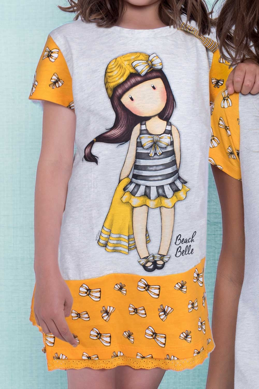 Abitino bambina Santoro Gorjuss 51436 estivo cotone
