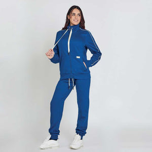 Tuta donna full zip felpata Nazareno Gabrielli SD5104
