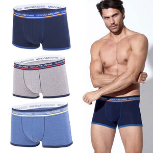 Boxer uomo Sergio Tacchini 20052 cotone elasticizzato 3 pezzi