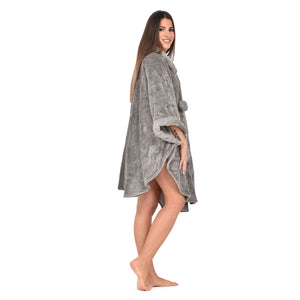 Mantella donna giacca flannel caldissimo Irge MI 1453