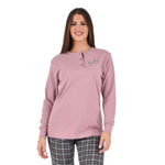 Pigiama donna serafino caldo cotone karelpiù KF5051