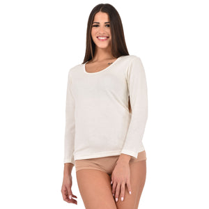 Maglia donna Bluintimo 804 manica lunga lana cotone