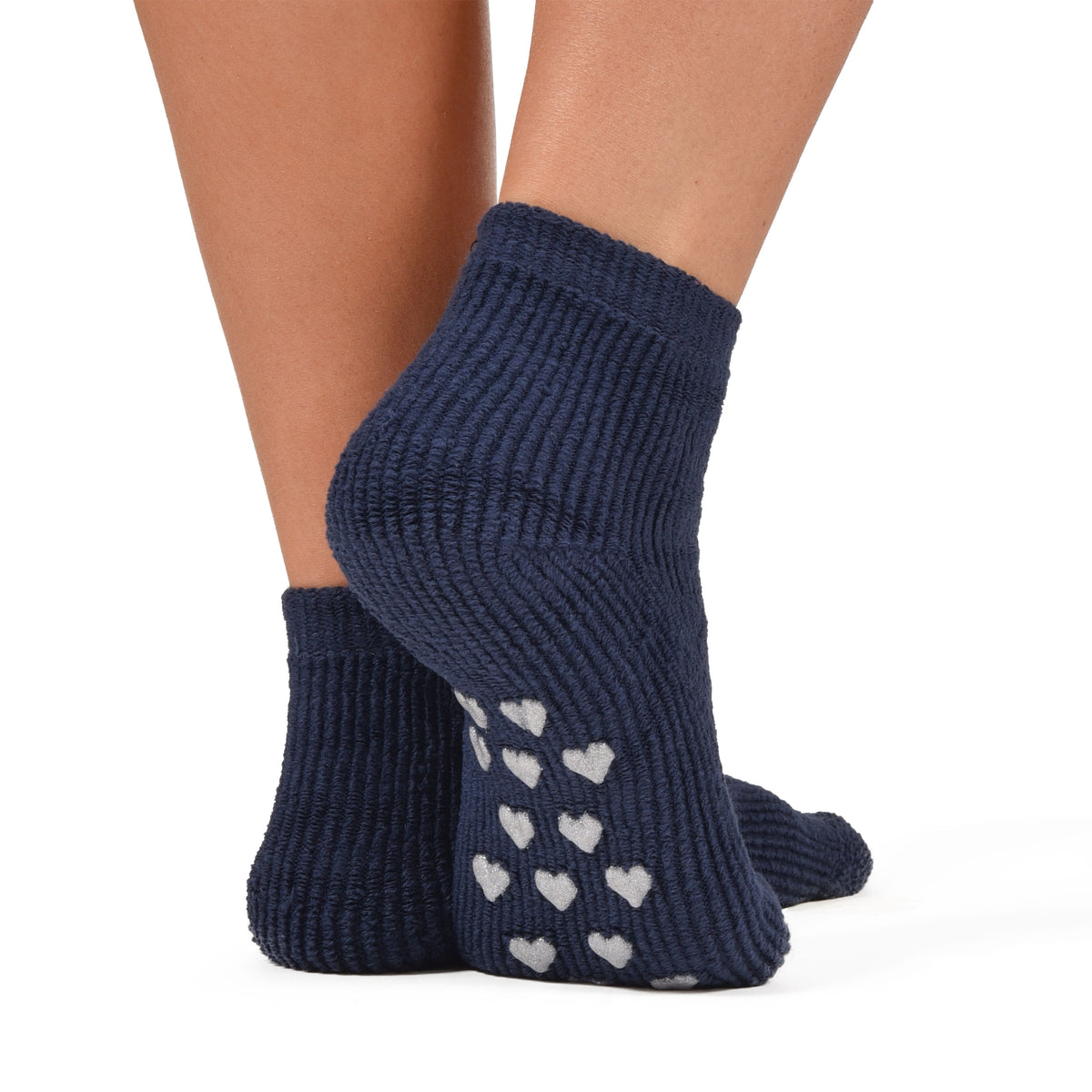 Calza corta antiscivolo Prisco Sgommetta scuri 3 pezzi