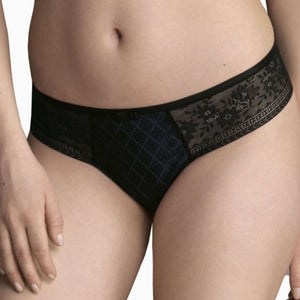 Brasiliana shorty in pizzo floreale Rosa Faia 1383