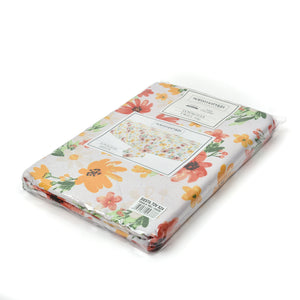 Tovaglia in twill di cotone Sommaruga Siesta fiori colorati D