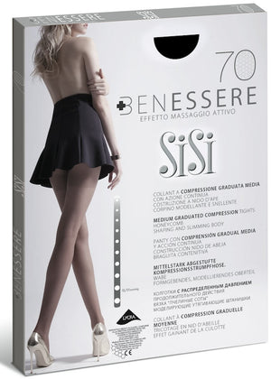 Collant Sisi Benessere 70 den compressione graduta media