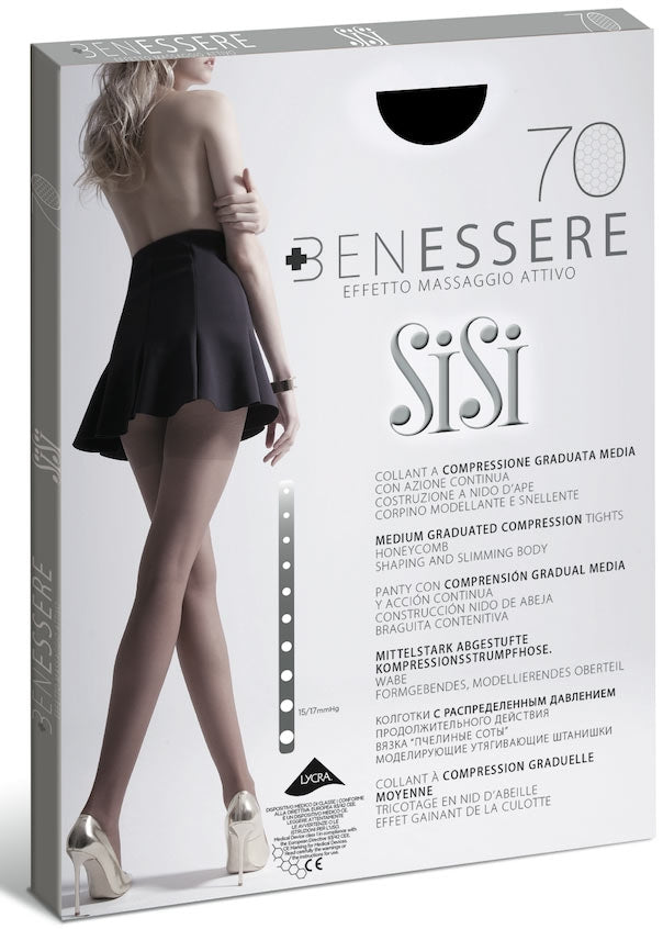 Collant Sisi Benessere 70 den compressione graduta media