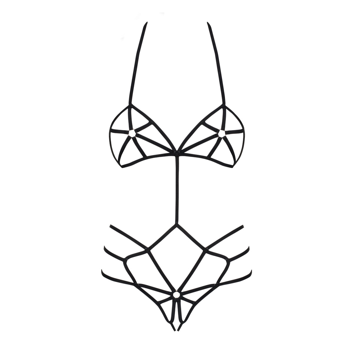 Body sexy aperture intimo cavallo aperto Obsessive Slave