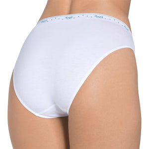 Slip donna Sloggi 100 tai  sgambati cotone 2 pezzi