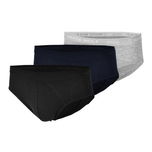 Slip uomo midi Biancaluna Kissimo WP202 cotone elasticizzato 3 pz