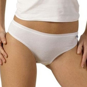 Slip da donna vita bassa Snelly e097 in cotone bielastico 6 pezzi 