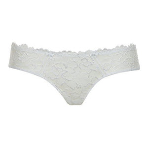 Slip donna sposa Lormar palladium in pizzo floreale