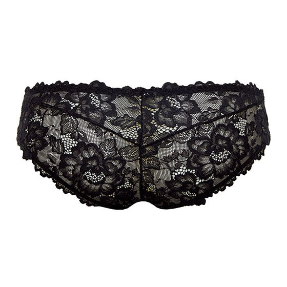 Slip donna sposa Lormar palladium in pizzo floreale
