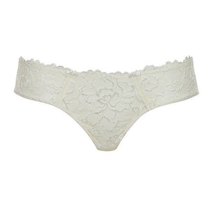 Slip donna sposa Lormar palladium in pizzo floreale