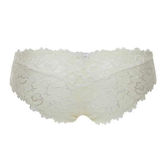 Slip donna sposa Lormar palladium in pizzo floreale