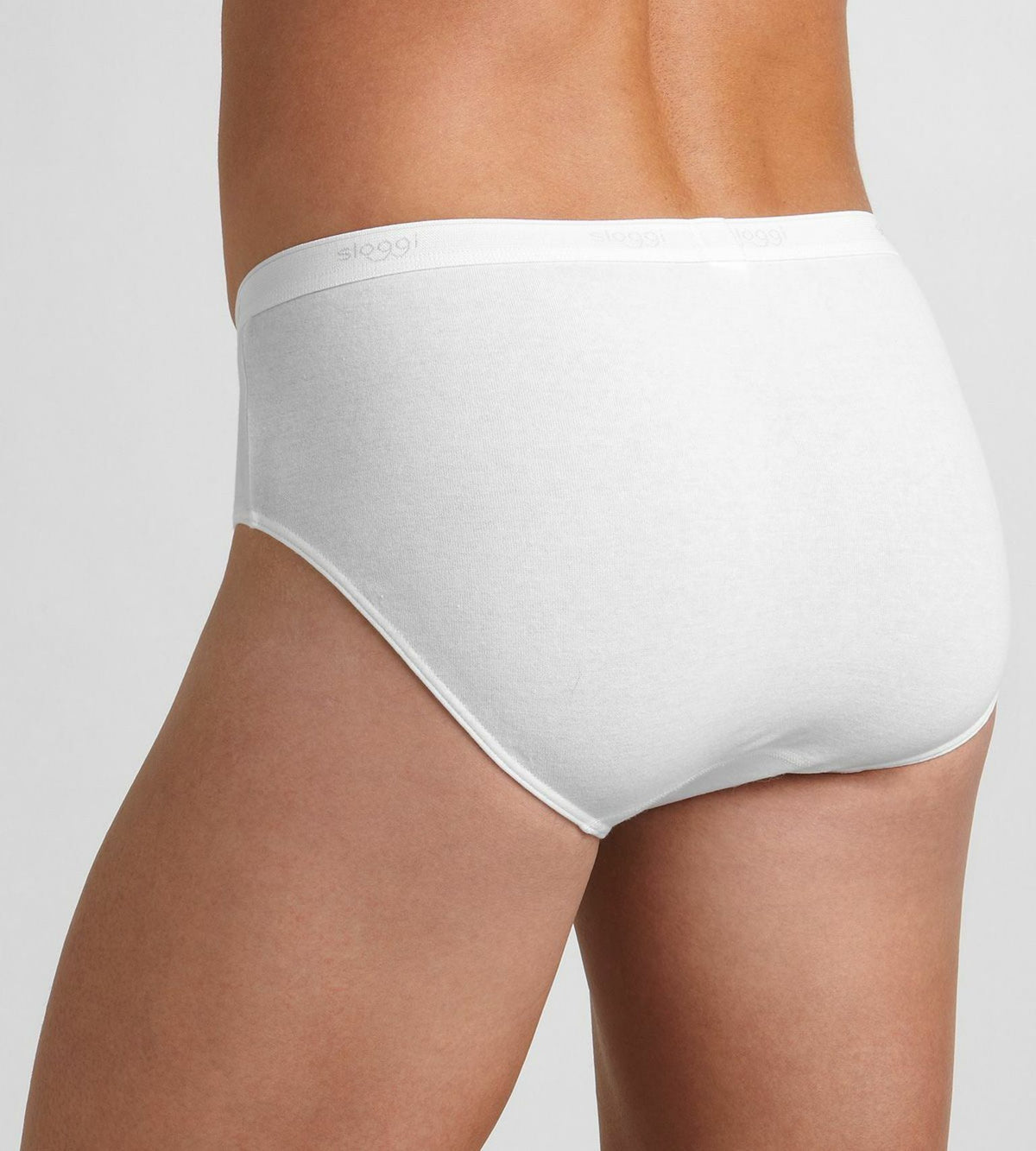 Slip sloggi midi uomo cotone elasticizzato 2 pezzi