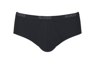 Slip sloggi midi uomo cotone elasticizzato 2 pezzi