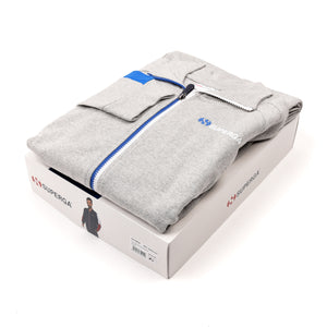 Tuta uomo cotone leggero Superga full zip SMS23107