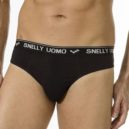 Slip uomo cotone elasticizzato Snelly U111E 6 paia