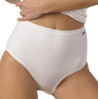 Slip da donna culotte vita alta Snelly e396 in cotone 6 pezzi 